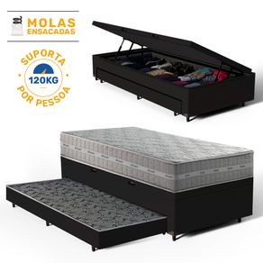 Bicama-Box-Bau-com-Colchao-Molas-Ensacadas-Ultra-Spring-Anjos---Auxiliar-Espuma-Unique-Solteiro-88cm