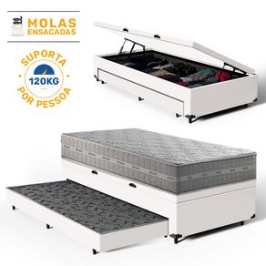Bicama-Box-Bau-com-Colchao-Molas-Ensacadas-Ultra-Spring-Anjos---Auxiliar-Espuma-Unique-Solteiro-88cm