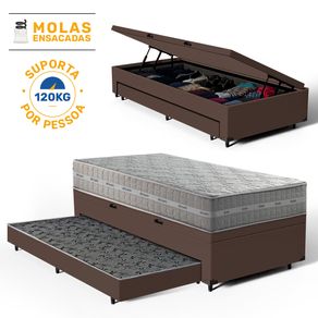 Bicama-Box-Bau-com-Colchao-Molas-Ensacadas-Ultra-Spring-Anjos---Auxiliar-Espuma-Unique-Solteiro-88cm