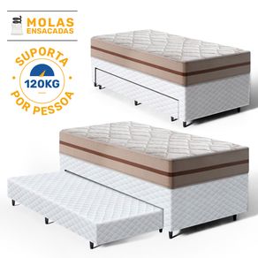 Bicama-Box-com-Colchao-Classic-Molas-Pocket---Auxiliar-Espuma-Unique-Solteiro-88cm