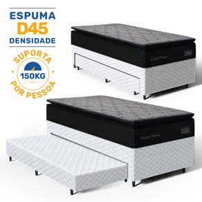 Bicama-Box-com-Colchao-Espuma-D45-Pillow-Top-Suport-Prime---Auxiliar-Espuma-Unique-Solteiro-88cm