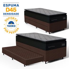 Bicama-Box-com-Colchao-Espuma-D45-Pillow-Top-Suport-Prime---Auxiliar-Espuma-Unique-Solteiro-88cm