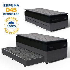 Bicama-Box-com-Colchao-Espuma-D45-Pillow-Top-Suport-Prime---Auxiliar-Espuma-Unique-Solteiro-88cm