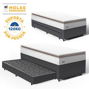 Bicama-Box-com-Colchao-Molas-Ensacadas-Pillow-Top-Neve---Auxiliar-Espuma-Unique-Solteiro-88cm