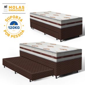 Bicama-Box-com-Colchao-Molas-Ensacadas-Solteiro-Anjos-Classic---Auxiliar-Espuma-Unique-Solteiro-88cm