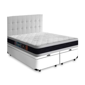 Cama-Box-Bau---Cabeceira-Cassis-e-Colchao-de-Espuma-D45-Castor-Black-White-Double-Face-Queen-158cm