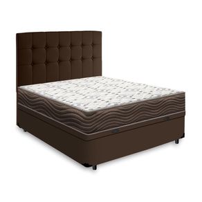 Cama-Box-Bau---Cabeceira-Cassis-e-Colchao-Ortobom-Espuma-D45-Iso-150-Casal-138cm