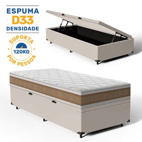 Cama-Box-Bau-com-Colchao-de-Espuma-D33-Anjos-Double-Face-Air-Pro-Forca-Solteiro-88cm