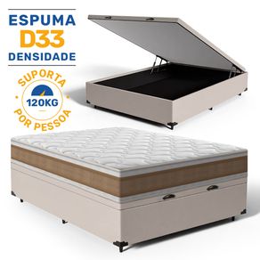Cama-Box-Bau-com-Colchao-de-Espuma-D33-Anjos-Double-Face-Air-Pro-Forca-Viuva-128cm