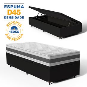 Cama-Box-Bau-com-Colchao-de-Espuma-D45-Anjos-Double-Face-Air-Pro-Forca-Solteiro-88cm