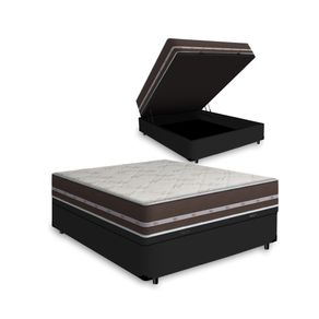 Cama-Box-Bau-com-Colchao-de-molas-Anjos-Classic-Pocket-Casal-138cm