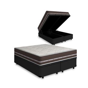 Cama-Box-Bau-com-Colchao-de-molas-Anjos-Classic-Pocket-Queen-158cm