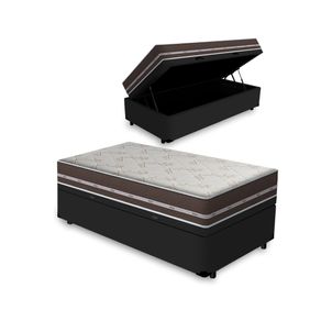 Cama-Box-Bau-com-Colchao-de-molas-Anjos-Classic-Pocket-Solteiro-88cm