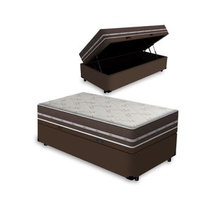 Cama-Box-Bau-com-Colchao-de-molas-Anjos-Classic-Pocket-Solteiro-88cm