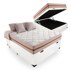 Cama-Box-Bau-com-Colchao-de-Molas-Ensacadas-Anjos-Classic-Casal-138cm