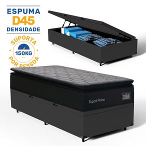 Cama-Box-Bau-com-Colchao-de-Espuma-D45-Pillow-Top-Suport-Prime-Solteiro-88cm