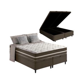 Cama-Box-Bau-com-Colchao-de-Molas-Ensacadas-Classic-Queen-158cm