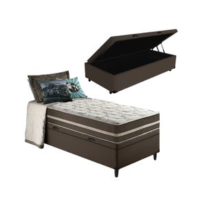 Cama-Box-Bau-com-Colchao-de-Molas-Ensacadas-Classic-Solteiro-88cm