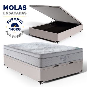 Cama-Box-Bau-com-Colchao-de-Molas-Ensacadas-D33-Ortobom-Pillow-In-Freedom-Casal-138cm