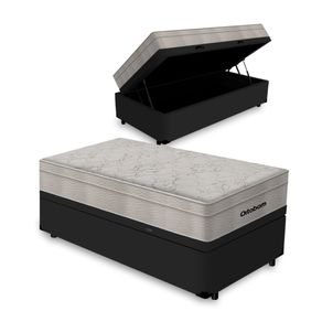 Cama-Box-Bau-com-Colchao-de-Molas-Ensacadas-Ortobom-Airtech-Solteiro-King-96cm