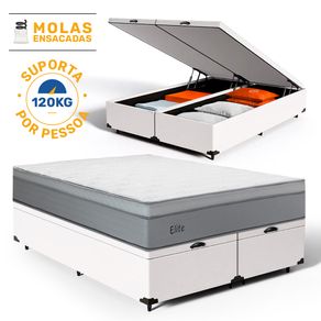 Cama-Box-Bau-com-Colchao-de-Molas-Ensacadas-Pillow-In-Elite-Queen-158cm