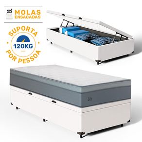 Cama-Box-Bau-com-Colchao-de-Molas-Ensacadas-Pillow-In-Elite-Solteiro-88cm