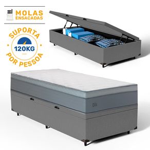 Cama-Box-Bau-com-Colchao-de-Molas-Ensacadas-Pillow-In-Elite-Solteiro-88cm
