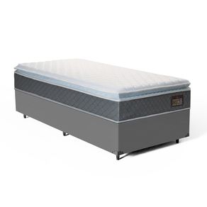 Cama-Box-com-Colchao-de-Espuma-D45-Pillow-Top-Fort-Comfort-Solteiro-88cm