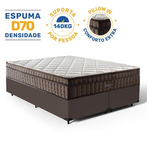 Cama-Box-com-Colchao-de-Espuma-D70-Pillow-In-Ultra-Dream-Anjos-King-193cm