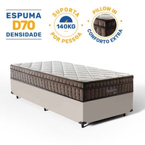 Cama-Box-com-Colchao-de-Espuma-D70-Pillow-In-Ultra-Dream-Anjos-Solteiro-King-96cm