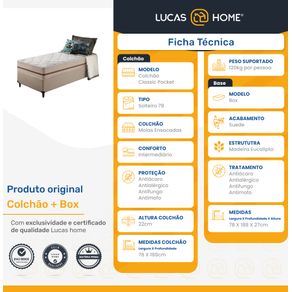 Cama-Box-com-Colchao-de-Molas-Ensacadas-Classic-Pocket-Solteiro-78cm