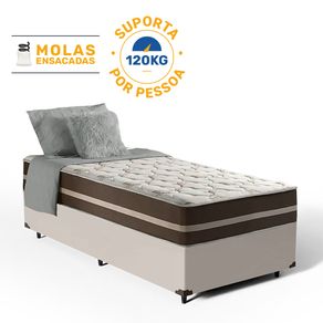 Cama-Box-com-Colchao-de-Molas-Ensacadas-Classic-Solteiro-78cm