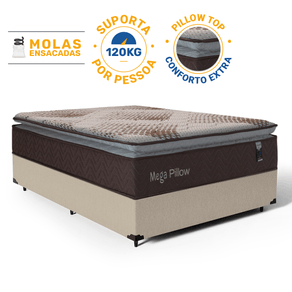 Cama-Box-com-Colchao-de-Molas-Ensacadas-Mega-Pillow-Casal-138cm