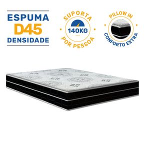 Colchao-de-Espuma-D45-Pillow-In-Anjos-OrtoConfort-Casal-138cm