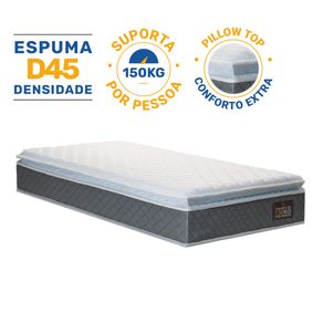 Colchao-de-Espuma-D45-Pillow-Top-Fort-Comfort-Solteiro-88cm