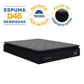 Colchao-de-Espuma-D45-Pillow-Top-Suport-Prime-Queen-158cm