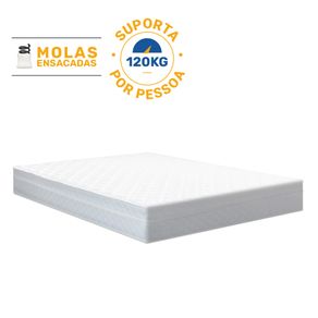 Colchao-de-Molas-Ensacadas-One-Face-Classic-Maxx-White-Queen-158cm