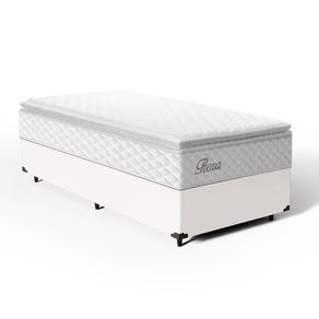 Cama-Box-com-Colchao-de-Molas-Ensacadas-Pillow-Top-Flora-Solteiro-88cm