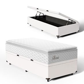 Cama-Box-Bau-com-Colchao-de-Molas-Ensacadas-Pillow-Top-Flora-Solteiro-88cm