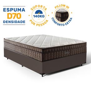 Cama-Box-com-Colchao-de-Espuma-D70-Pillow-In-Ultra-Dream-Anjos-Casal-138cm