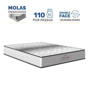 Colchão de Molas Ensacadas Double Face Essence Probel Queen 158cm