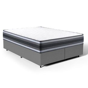 Cama Box com Colchão de Espuma D33 Pillow In D'Angelis Ortosleep
